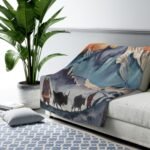 Sherpa Fleece Blanket – Ultra Soft Plush Throw with Fluffy Sherpa Back, Warm Cozy Blanket for Bed, Couch & Gift