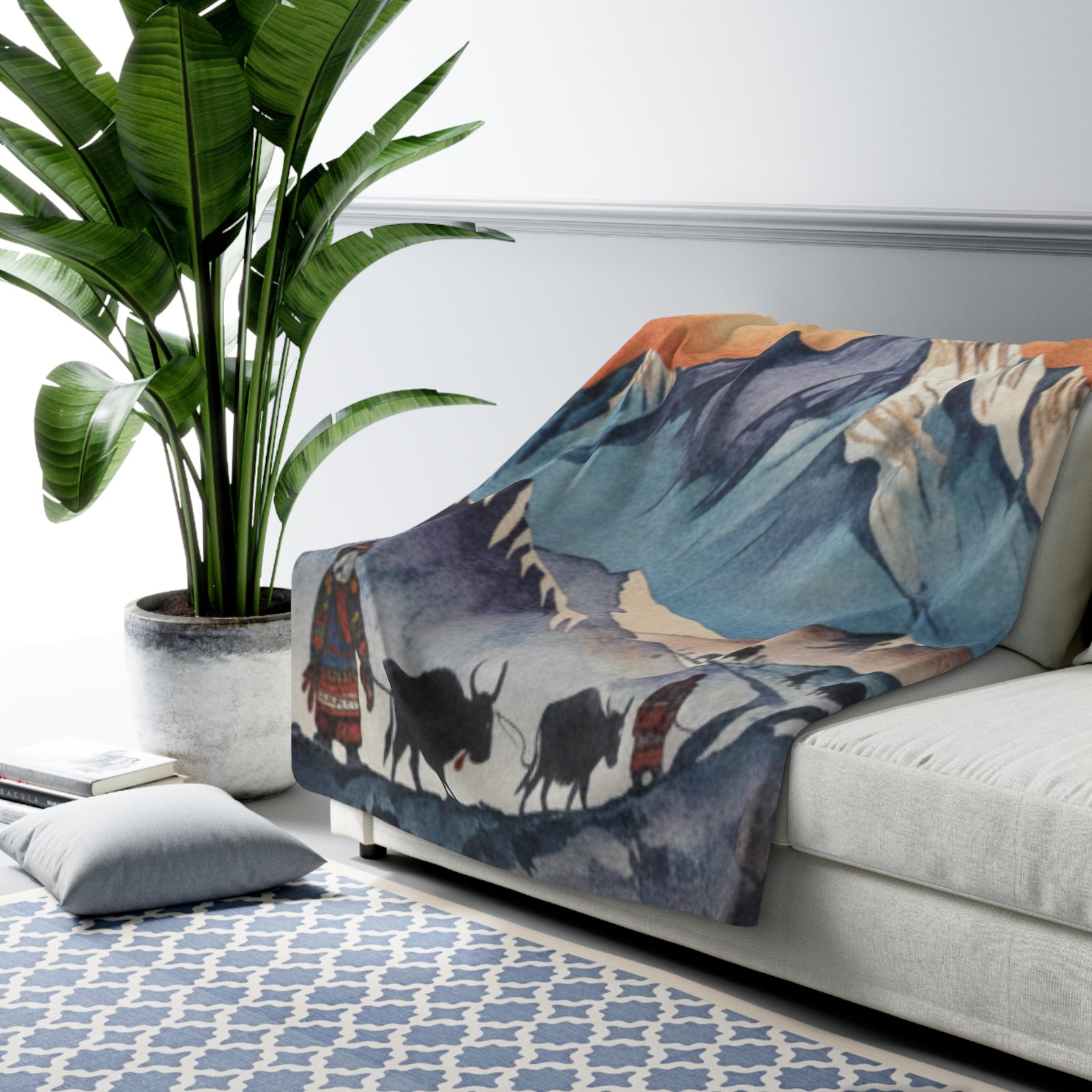 Sherpa Fleece Blanket | Ultra Soft Warm Plush Throw for Bed & Sofa Sherpa Fleece Blanket – Ultra Soft Plush Throw with Fluffy Sherpa Back, Warm Cozy Blanket for Bed, Couch & Gift