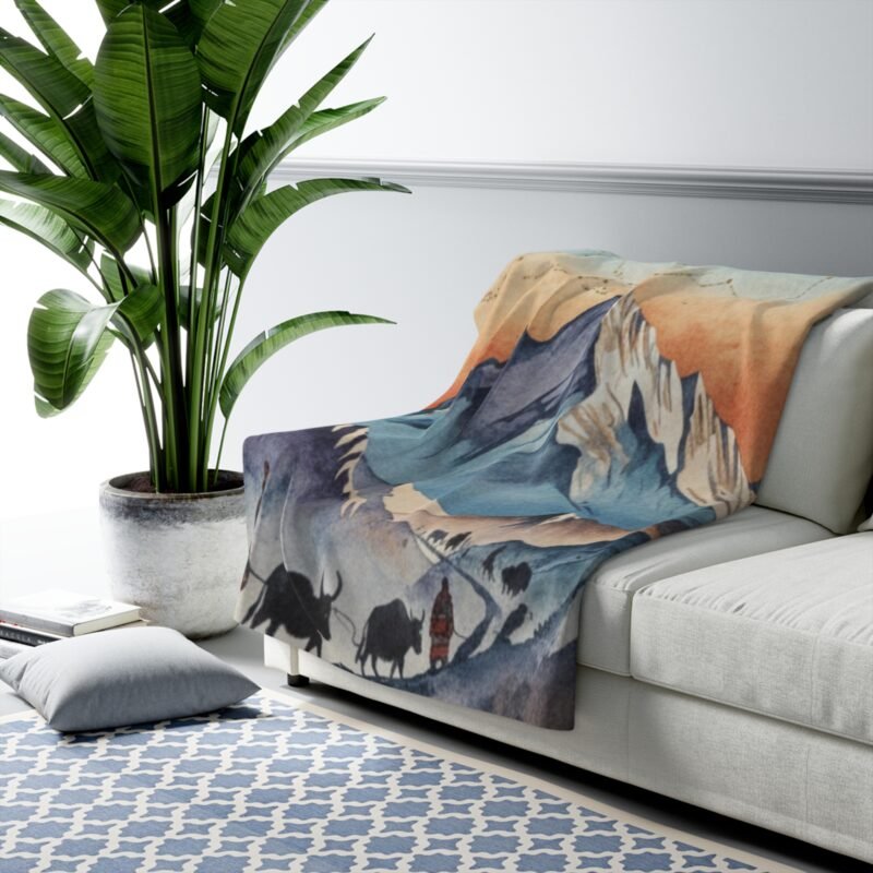 Stay warm with this ultra-soft Sherpa fleece blanket featuring plush fleece, fluffy Sherpa backing, and vibrant print. Perfect for bed, couch, travel, and cozy nights.